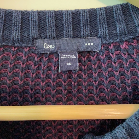 GAP Factory Vintage Style Button Cardigan - Picture 3 of 4